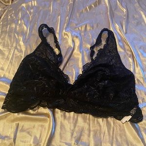 Black lace Bralette